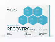 1Пептидный комплекс Recovery (Sport 5 Plus). Мозг, сосуды, суставы, мышцы, 60 капсул