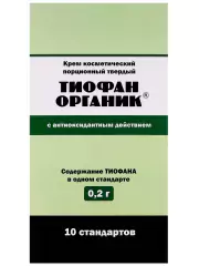 1Свечи "Тиофан органик". Биоантиоксидант, 10 шт