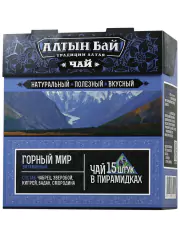 1Чай травяной Горный мир (витаминный) 15 пир. Алтын Бай