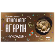 1Свечи "Нуксаден" "Агарик". Онкопротектор, иммуномодулятор, антиоксидант, 10 штук