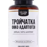 1Комплекс "Тройчатка Онко Адаптоген". Иммунитет, детокс после ХТ, 90 капсул