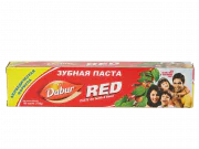 1Индийская зубная паста Dabur Red с имбирем, гвоздикой и мятой