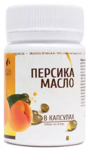 1Персика масло капсулы №100 по 0,2 гр.