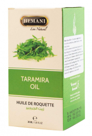 1Масло арабской усьмы (Taramira oil) Hemani для ресниц и бровей 30 мл