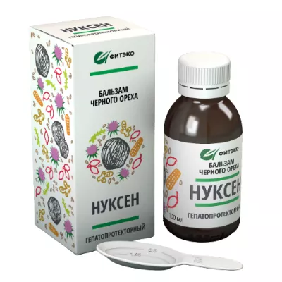 Нуксен IV (гепатопротекторный/желчегонный), 100 мл