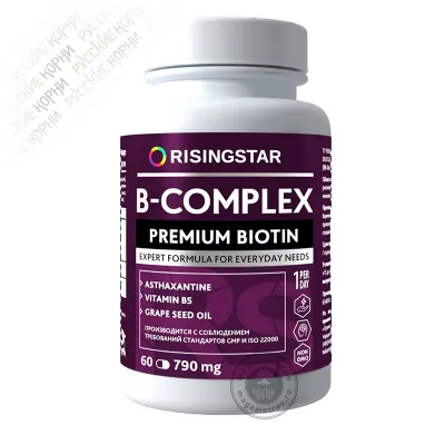 В-Комплекс (B-COMPLEX) 60 капсул RISINGSTAR