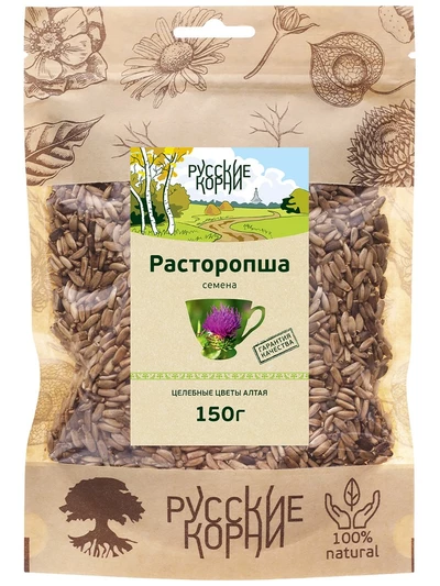 Расторопша семена. Для печени и ЖКТ, 150 г