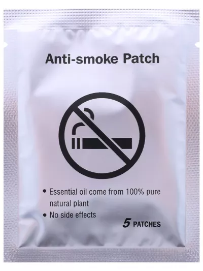 Пластырь никотиновый Anti-smoke Patch, 30 штук