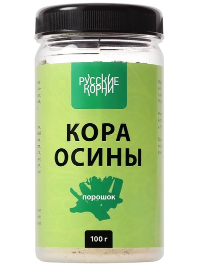 Осина кора порошок. Противовоспалительное, 100 г