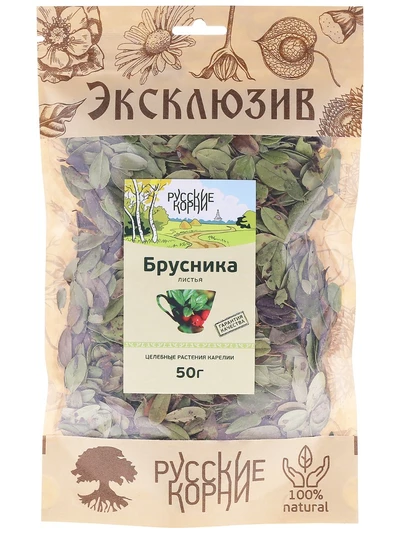 Брусника лист, 50 г