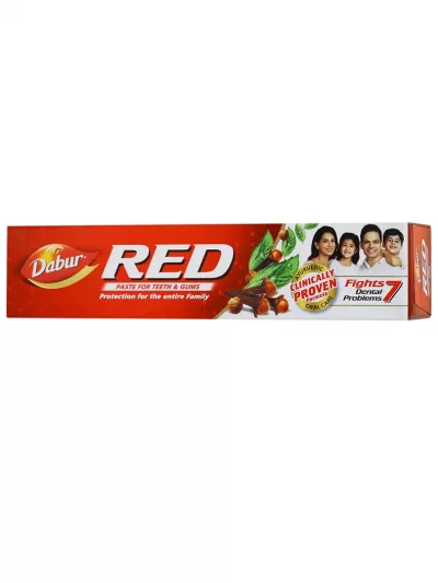 индийская зубная паста dabur red
