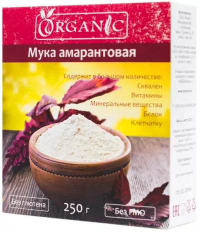 Мука амарантовая ORGANIC 